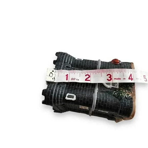 Estates Enchanting Halloween Village Decor Set of 3 Haunted Houses Castle - Picture 9 of 9